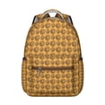 thumbnail image 1 of Retro Sunflower Graphic Students Backpack Lightweight and Comfortable School Bag with Golden Bloom and Wildflower Pattern, 1 of 5