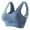 Blue, variant on Breathable Anti-Sagging Breasts Sports Bras for Women Cooling Comfort Wireless Bra Breathable Lift Up Air Bra