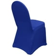 thumbnail image 4 of YCC Linens - 6 Pack Stretch Spandex Banquet Chair Covers - Royal Blue, 4 of 6