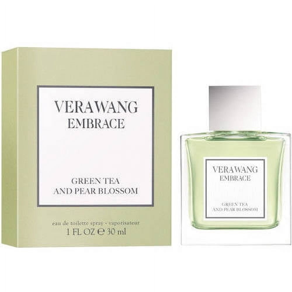 Vera Wang Embrace Green Tea & Pear Blossom Eau De Toilette Perfume for Women, 1 Oz