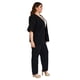 thumbnail image 2 of Conjunto de lino Roman Fashion Tallas Extras 4312 Negro 38, 2 of 7