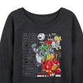 thumbnail image 3 of Marvel The Avengers - Mech Schematic - Women's French Terry Pullover Sweatshirt, 3 of 5