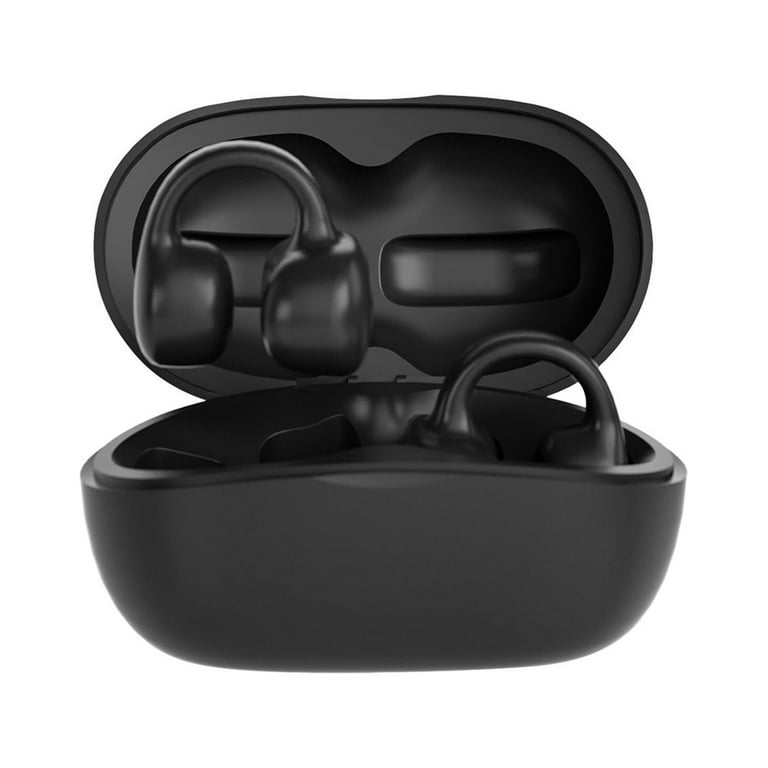 New Space Capsule Wireless Bluetooth Ear Clip Sports Headphones Earless Noise Reduction Driving and Riding Headphones