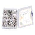 thumbnail image 4 of 170pcs M3 M10 Écrous à Rivet en Acier Inoxydable 304 Durable Tête Plate Écrou à Rivet Fileté, 4 of 14