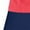 Navy, variant on Ndbuld Women's High Waisted Yoga Capris Women's Summer High Waisted Solid Color Capris Mesh Splicing Slim Fitting Yoga Gym Pants Summer Clearance Blue 2XL