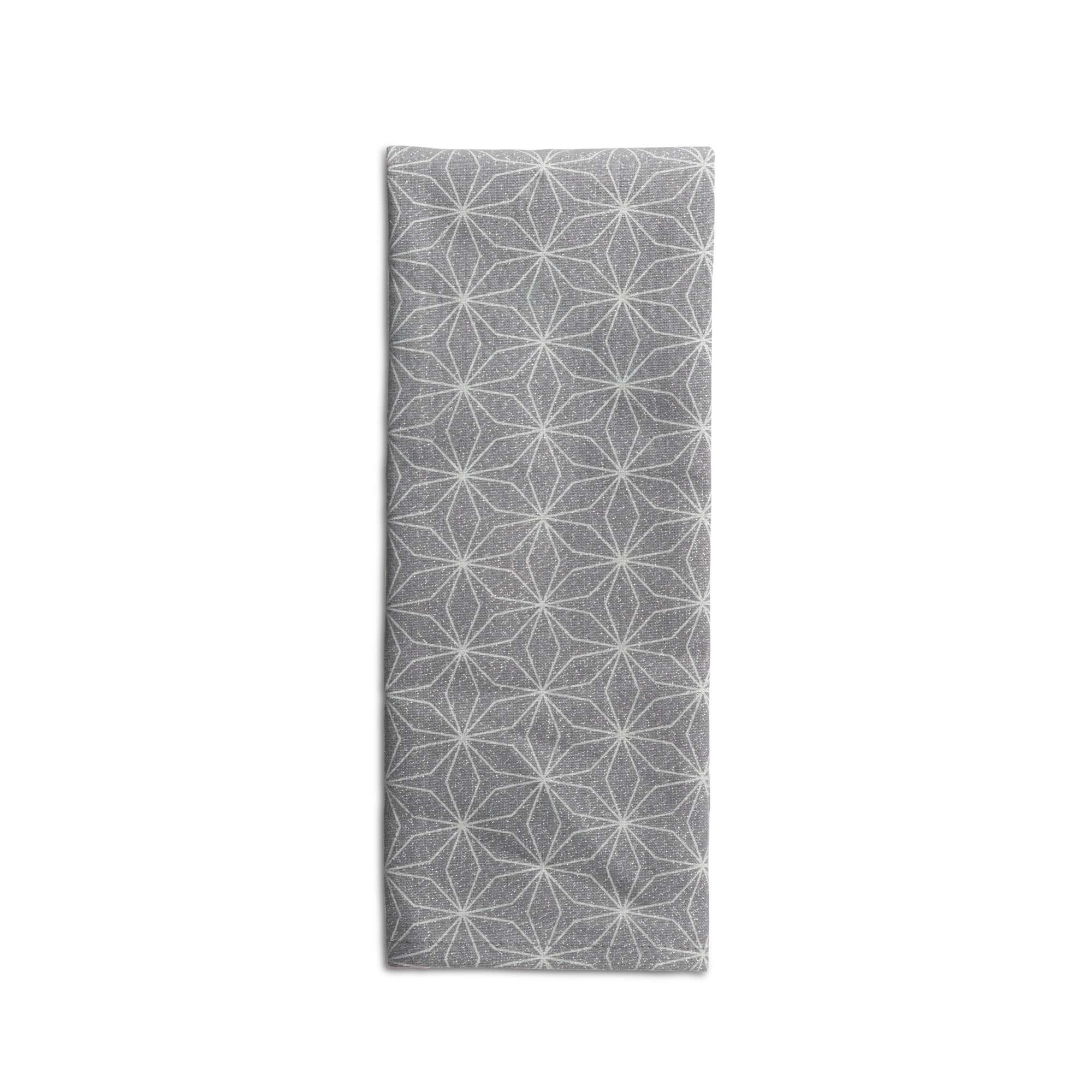 Thyme & Table Kitchen Towels, Gray Star, 4 Pack Set
