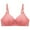Hot Pink, variant on Iyufng Wireless Bras for Women Plus Size,Women's Push up Bra,Sexy Middle Comfortable Soft Thin Solid Underwear Adjustable Shoulder Straps No Steel Ring Gathering,Womens Bras