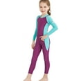 thumbnail image 6 of DIVE & SAIL Kids One Piece Long Sleeve Swimsuit Sun Protection Sunsuit Wetsuit, 6 of 13
