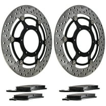 Niche Front Brake Rotor Pad Kit for Honda VTX1800C 06435-MBL-D03 Motorcycle MK1006766