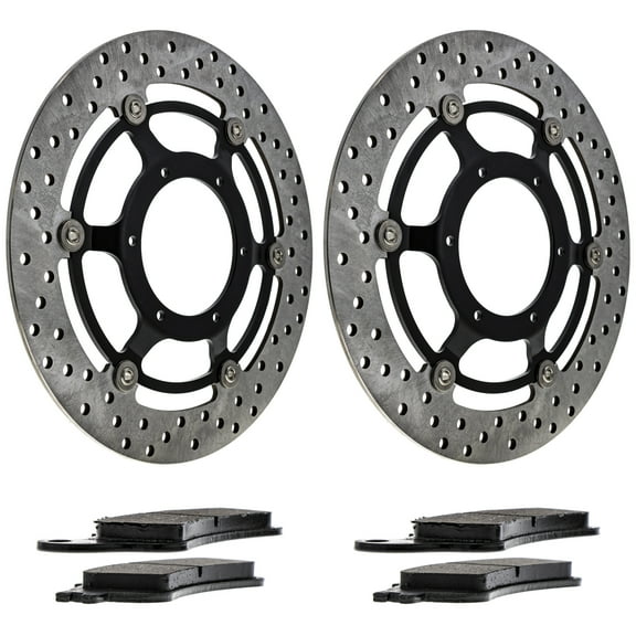 Niche Front Brake Rotor Pad Kit for Honda VTX1800C 06435-MBL-D03 Motorcycle MK1006766