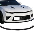 thumbnail image 3 of Ikon Motorsports Compatible with 2016-2024 Camaro 2Dr SS V8 OE Front Bumper Spoiler Lip Painted Black #WA8555, 3 of 7