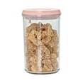 thumbnail image 1 of Airtight Food Storage Container with Locking Lid Clear Plastic Kitchen Jar for Dry Goods Stackable Pantry Organizer for Cereal,Flour,Rice & Snacks 1-Piece Set, 1 of 2