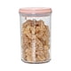 thumbnail image 1 of Recipientes de plástico para almacenar alimentos con tapa - Conjunto hermético de organización de cocina para despensa, cereales, harina y aperitivos, 1 of 2
