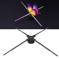 thumbnail image 4 of 3D Advertising Player, Multifunction 4 Leaf Design 3D Hologram Fan Display Projector 110-240V  For Supermarket EU Plug, 4 of 8