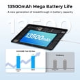 thumbnail image 5 of Tab E3 Max 14 Inch Tablet Android 15 Gaming Tablet 13500mAh Large Battery MTK G100 Octa-Core 32GB RAM+256GB ROM (2TB TF), 2.1K (2160 * 1440) Display 16MP+2MP+8MP 4G LTE/5G WLAN/GPS/GMS, 5 of 9
