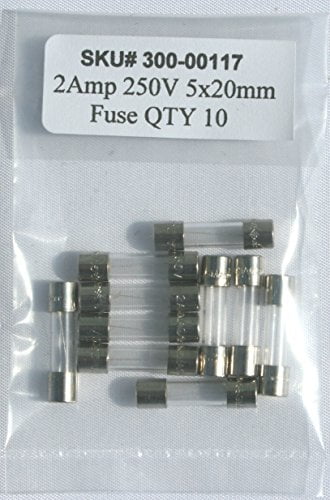 SET OF 3 GMA 2A BRAND NEW 250V 2A250V BUSS FUSES FAST ACTING 5mm X 20mm 