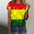 thumbnail image 2 of Women's Casual Loose T Shirt Graphics T-Shirt Round Neck Short Sleeve T Shirts, 2 of 4