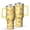 Golden Retrievers, variant on OBREWU Kirky Hasky Dalmatian Tumbler with Handle and Lid,Kirky Hasky Dalmatian 40oz Double Wall Vacuum Insulated Tumbler,Cups Gift for Women and Men