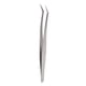 thumbnail image 2 of Pinzas para extensiones de pestañas BuyWeek Acero inoxidable plata, 2 of 14