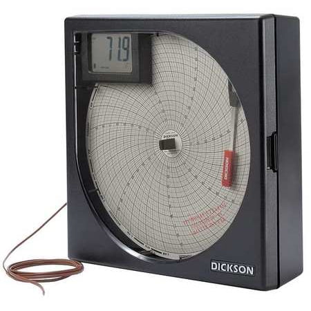 Thermocouple Recorder - K Thermocouple Temperature Chart Recorder, Dickson, KT8P2