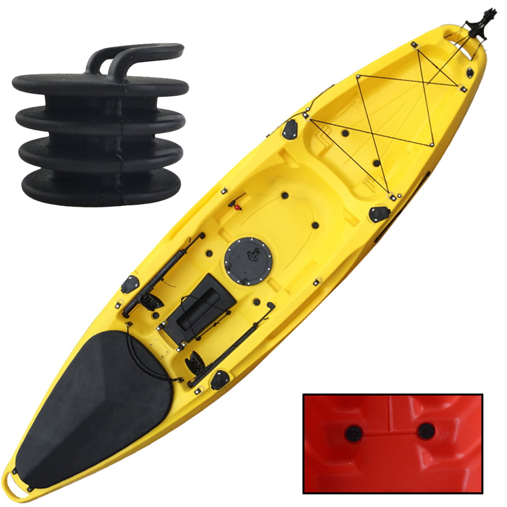 10pcs Kayak Boat Scupper Stopper Bungs Drain Holes Plugs Accessories Black USA 