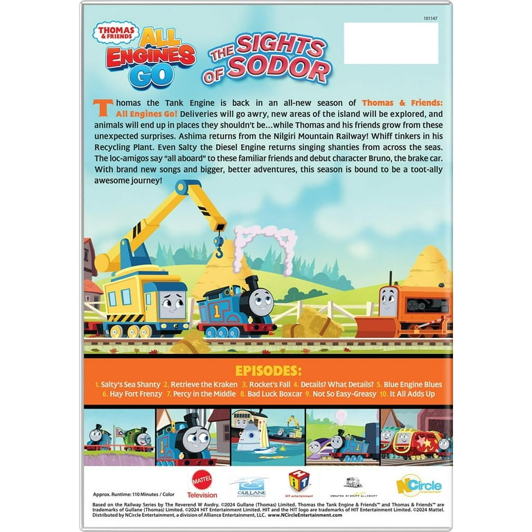 Thomas &amp; Friend&rsquo;s All Engines Go - The Sights of Sodor (480p DVD 
