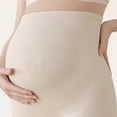 thumbnail image 5 of ZZwxWA Women's Seamless Maternity Shapewear for Dresses, High Waisted Mid-Thighs Pregnancy Underwear, 5 of 6