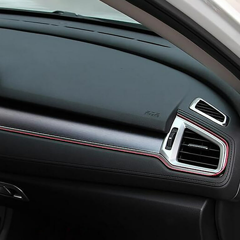 Iopqo Adhesive Tape Car Interior Trim Moldings Door Panel Seam Trim Strip Decorative Car Seams Interior Trim Trim Strip 3M Red Red