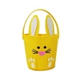 thumbnail image 3 of Msgweeeg Personalized Easter Basket Easter Stuffers Easter Decorations Non Woven Bunny Candy Bucket Egg Hunts Tote Bag Storage Basket and Gift Basket, 3 of 7