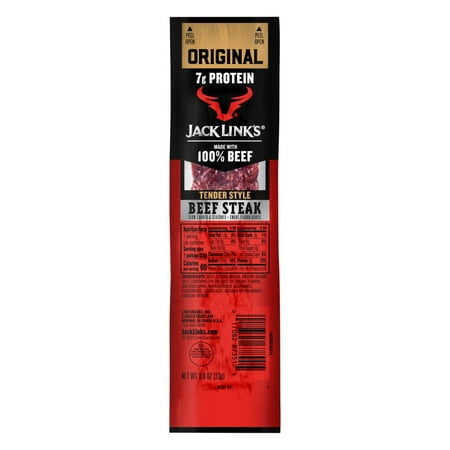 .8oz Jack link's Original Tender Style Beef Steak 1/1 Count