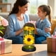 thumbnail image 5 of Girasol con luces, adorno floral de girasol, regalo para el Día de la Madre o San Valentín, imitación de sol, decoración de interiores, ideal para la sala de estar, estructura metálica, 2, 5 of 8