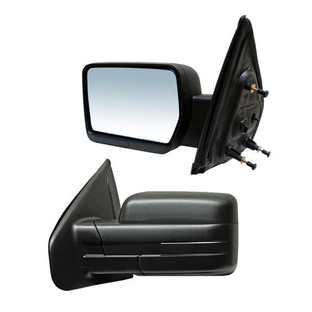ESPEJO con base con carcasa incluye luna - Compatible con Ford Lobo 2009 - 2014 Piloto GEN Genérica .