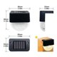 thumbnail image 2 of Luces Solares Para Cubierta, Luces Solares Para Exteriores, Luces Solares Impermeables Para Cercas, Para Escaleras, Caminos, Porches, Patios Y Jardines 6 Uds. Cateissary HA036263-00, 2 of 6