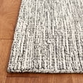 thumbnail image 3 of SAFAVIEH Abstract Salem Stripe Area Rug, Black/Grey, 6' x 6' Square, 3 of 8