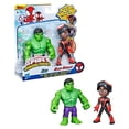 thumbnail image 4 of Figura Miles Morales y Hulk Hasbro Marvel 4 Pulgadas, 4 of 4