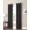 Black Onix, variant on Gorgeous Home Linen Orange 2-Piece Outdoor Thermal Blackout Grommet Patio Curtain Panels Set, Two (2) Panels 37" x 84" Each (K68)