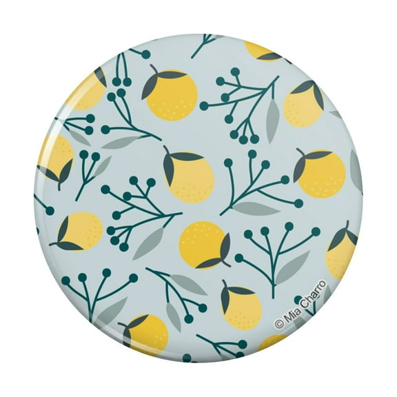 Capriccio Lemons Pinback Button Pin