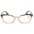 thumbnail image 3 of Women Cateye Progressive Reading Glasses - No Line or Bubble - Zero Power on Top Reader CR14 +1.75, 3 of 4