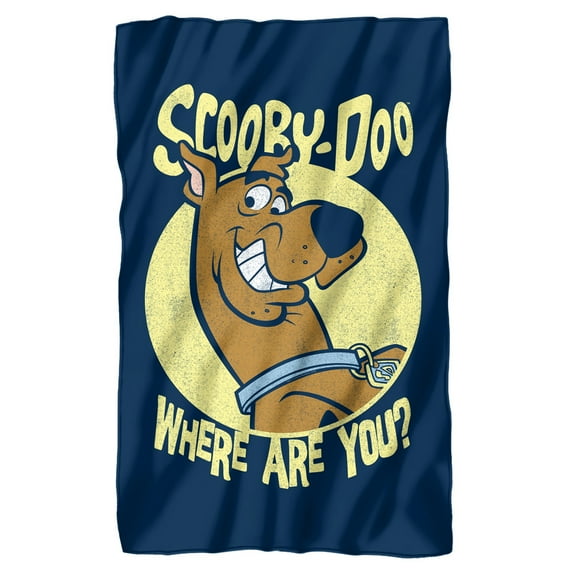 Scooby Doo Where are You Fleece Blanket 36' x 58',Where are You