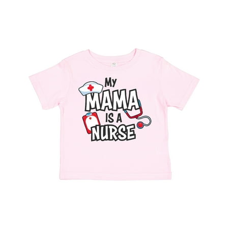 

Inktastic My Mama is a Nurse Gift Toddler Boy or Toddler Girl T-Shirt