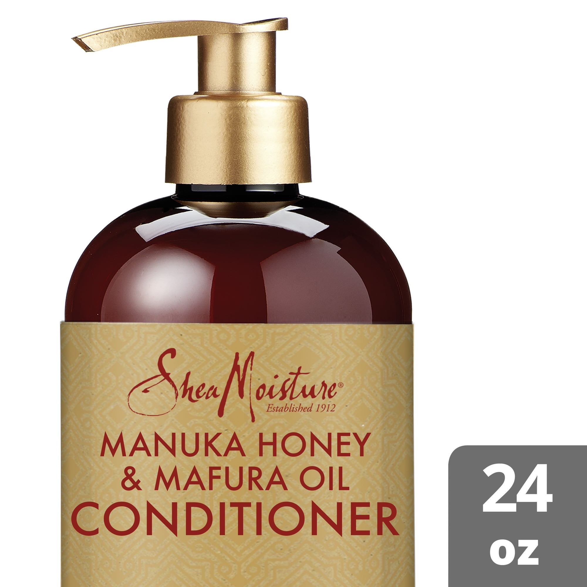 SheaMoisture Shea moisture Intensive Hydration Conditioner Manuka Honey & Mafura Oil for Dry, Damaged Hair deep moisturizing conditioner 24oz