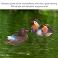 thumbnail image 4 of 2 Pcs Statue de Canard Mandarin Flottant, Sculpture Décorative en Résine pour Jardin Extérieur Étang, 4 of 7