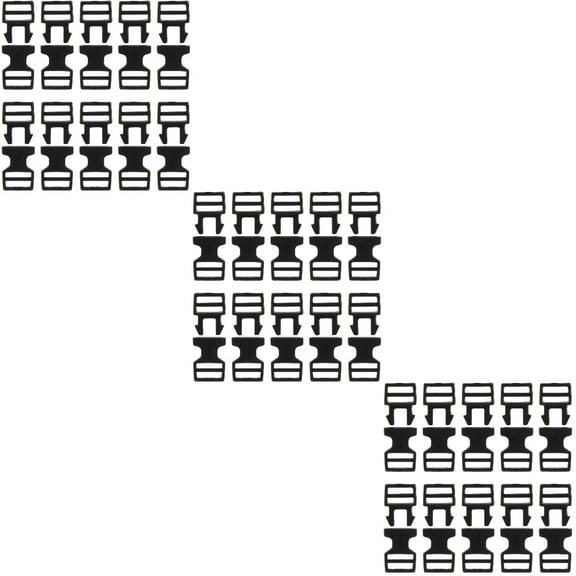 3 Pieces Adjustable Quick Side Release Buckles Mini Baby