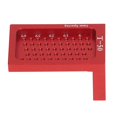 thumbnail image 5 of High quality T50 woodworking ruler hole ruler metric L-type marking gauge, 5 of 5