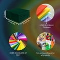 thumbnail image 4 of FabricLA Acrylic Felt Fabric - Pre Cut | 10" X 10" Inches | DIY Craft, Hobby, Costume, Decoration | Hunter Green - 24 Pieces, 4 of 7