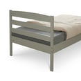 thumbnail image 2 of Camaflexi Tribeca Platform Bed with Headboard, Twin Size, Gray, 2 of 9