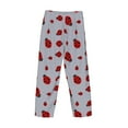 thumbnail image 3 of Haiem Ladybug Men's Pajama Pants Ultra Lightweight Pjs Bottoms Sleepwear Bottom Pants With Pocket Drawstring-Large, 3 of 7