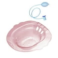 thumbnail image 2 of Inodoro Baño de Asiento Lavabo Perfecl Antideslizante Colgable Rosa 39 cm x 39 cm, 2 of 8