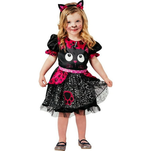 DASSYN CREATIONS DAS-DC45450-C Little Cat Toddler Costume | 2/4 Years