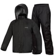 thumbnail image 2 of Combinaison de Pluie Imperméable Veste de Pluie & Pantalon Unisexe Imperméable pour Randonnée Moto Pêche, 2 of 7